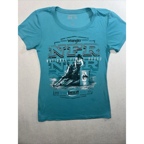 NFR Rodeo Wrangler Official PRCA 2017 Las Vegas Women’s Size Large - Picture 2 of 9